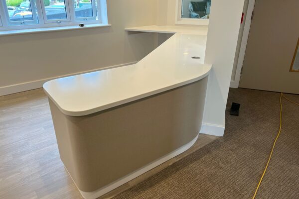 Manufacture and Installation of bespoke fitted furniture for BVUK 