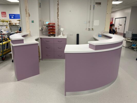 BESPOKE HOSPITAL FURNITURE AND BROKEN MACHINES 