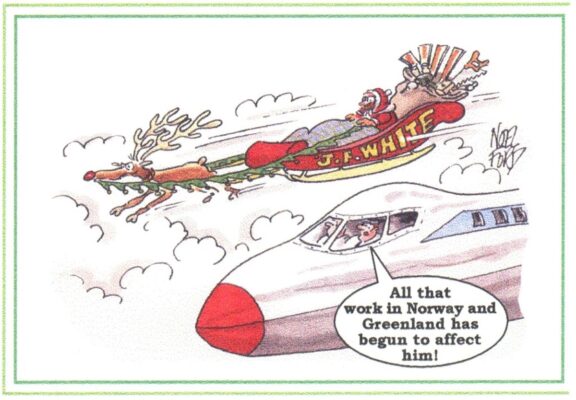 JFW Ltd Christmas Card at the height of our export period