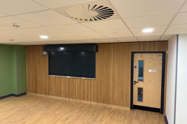 Bespoke Feature Wall Design for Ellen Badger Hospital – Crafted for Safety & Style