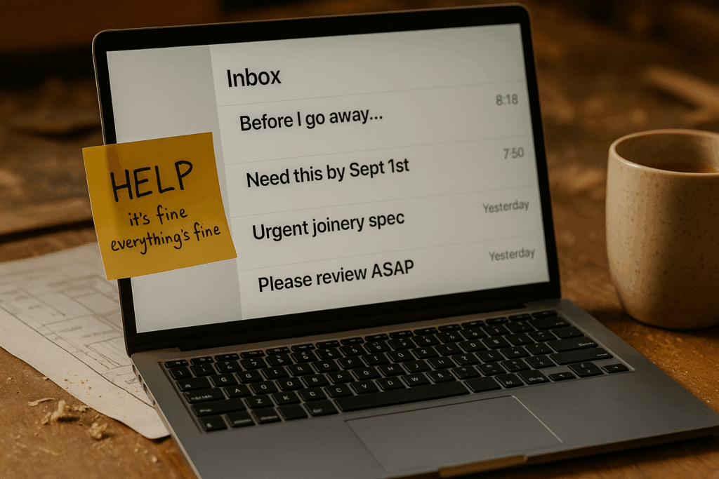 School’s Out, Stress Is In: The Summer Sprint in Bespoke Furniture Making