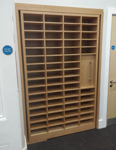 Creative Storage Solutions: A Bookcase Door for Bromsgrove School - A Look Back at a Unique Project