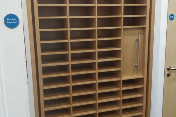 Creative Storage Solutions: A Bookcase Door for Bromsgrove School - A Look Back at a Unique Project