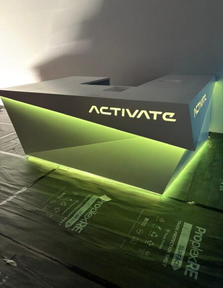 Corian Reception Desk Build Part 2: From Hospital Wards to Shop Floors