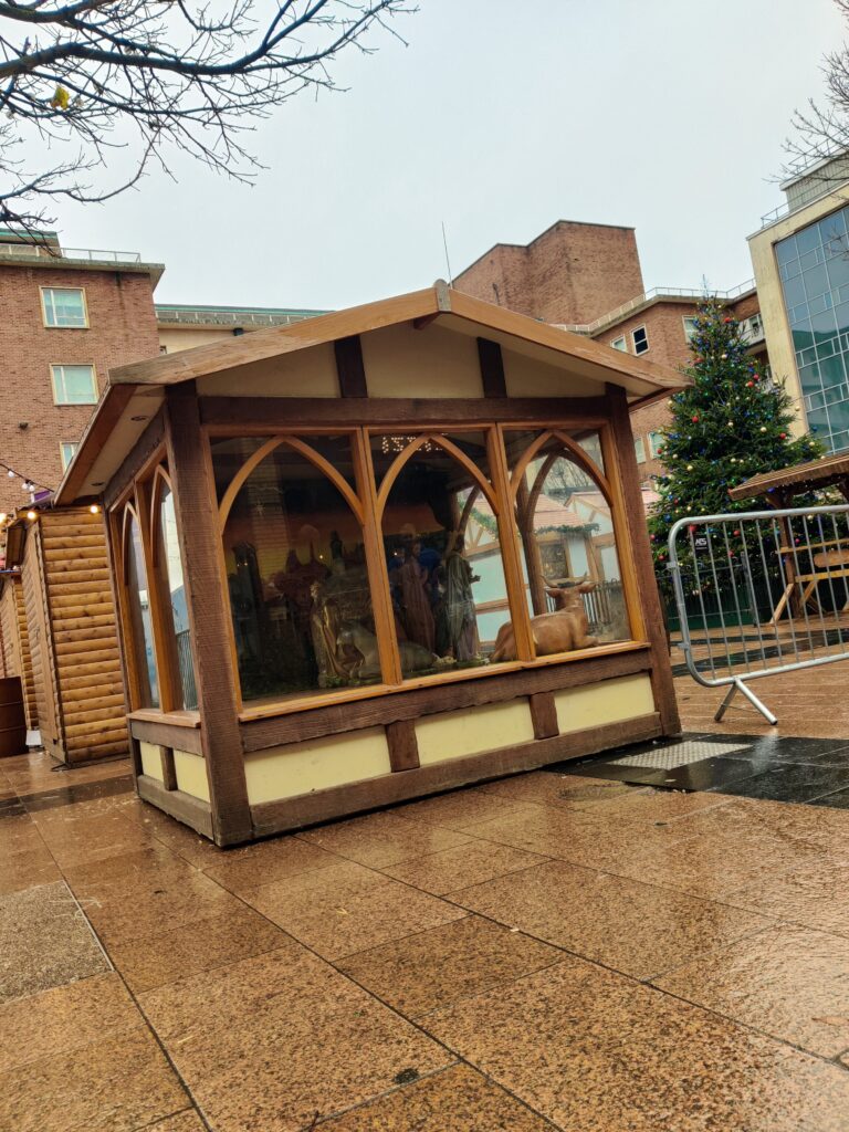 Christmas Has Started -The Coventry Crib Is Up!