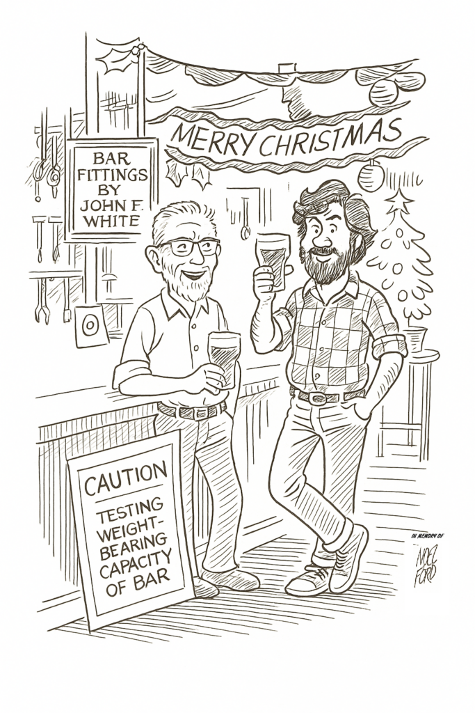 Another Christmas and Another Final Push at John F. White Ltd Cabinetmakers