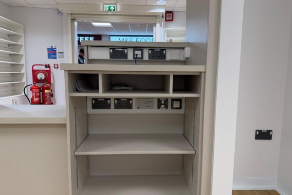 Bespoke Healthcare Furniture & Cabinets for NHS Pharmacy Project – Warwick Hospital