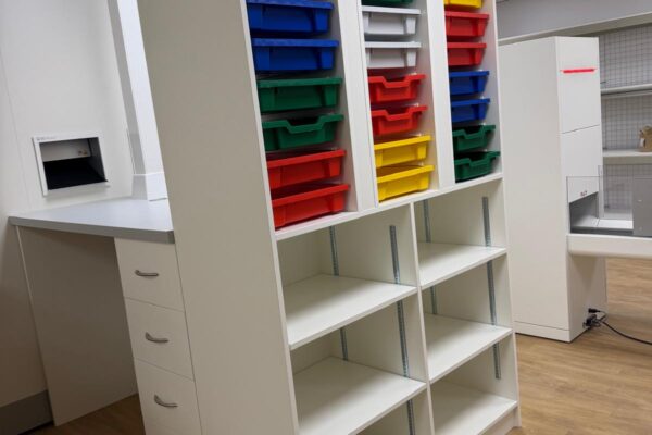 Bespoke Healthcare Furniture & Cabinets for NHS Pharmacy Project – Warwick Hospital