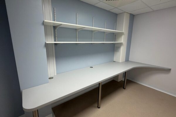 Bespoke Healthcare Furniture & Cabinets for NHS Pharmacy Project – Warwick Hospital
