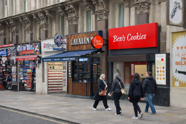 Ben’s Cookies London Store Fit-Out with Bespoke Shop Furniture