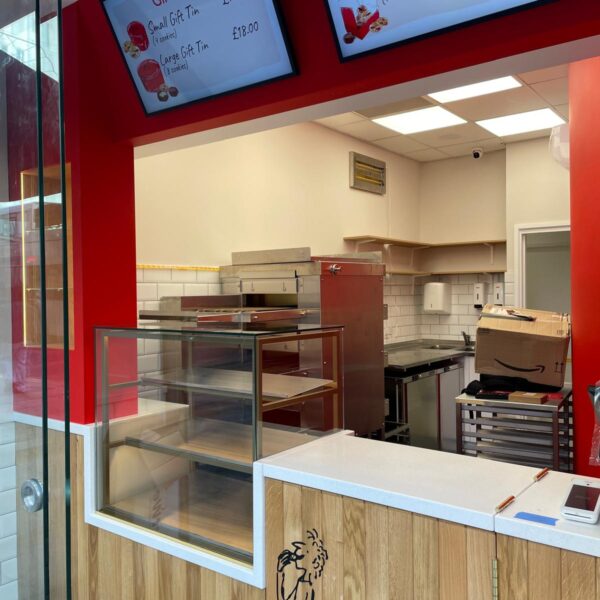 Ben’s Cookies London Store Fit-Out with Bespoke Shop Furniture