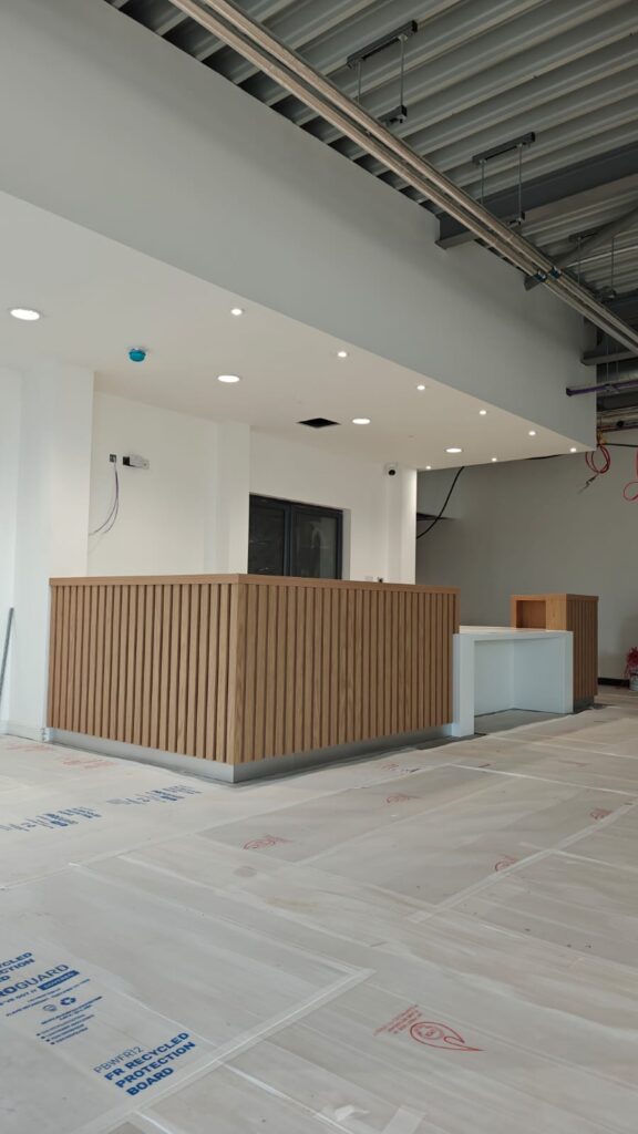Droitwich Spa Leisure Centre Reception Desk